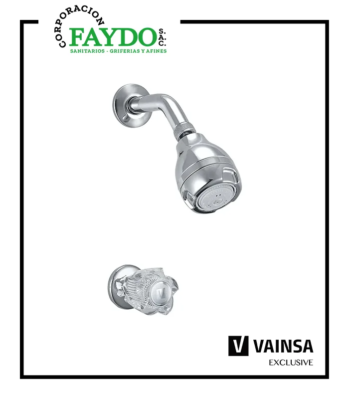 Llave Para Ducha Con Salida Vsi Cristal Vainsa