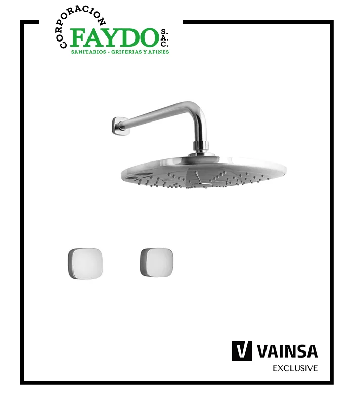 Mezcladora Para Ducha Con Salida Minimalista Glamour Vainsa