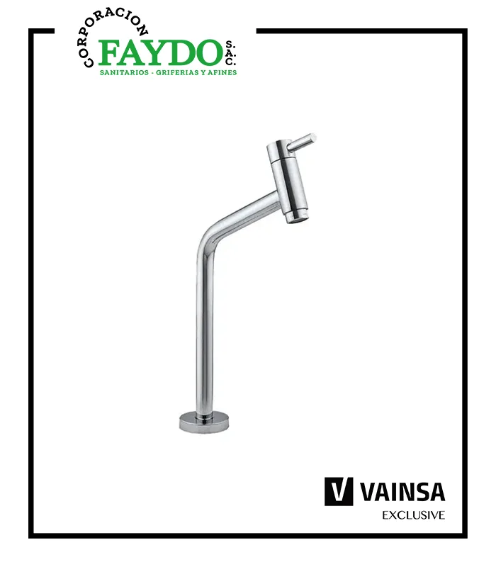 Llave Para Lavatorio Alta Lever Vainsa