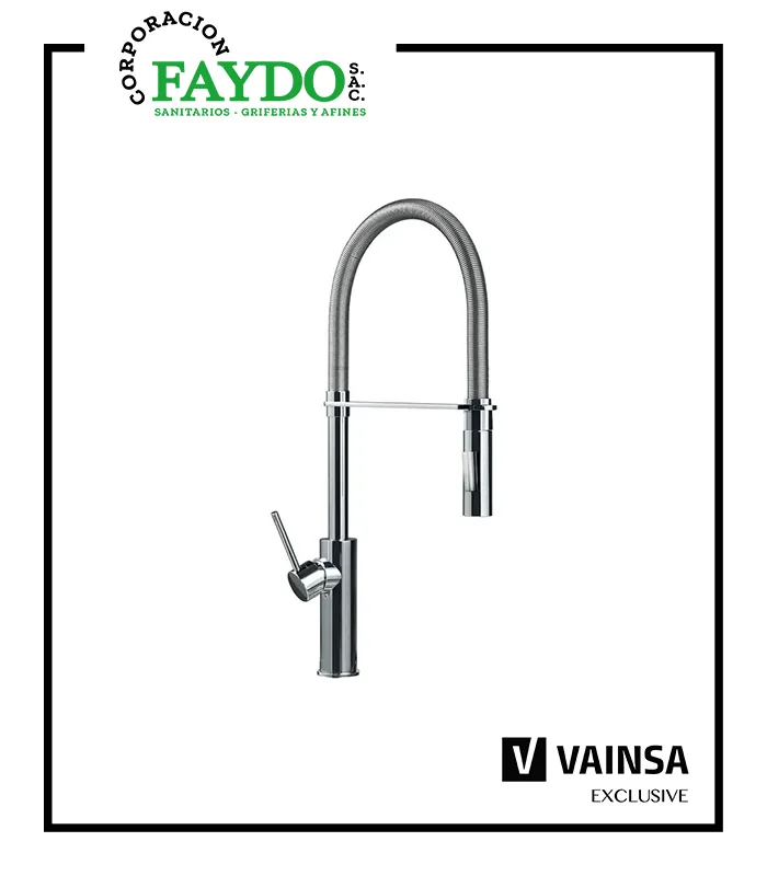 Mezcladora Monocomando Para Lavadero Al Mueble Lever Vainsa
