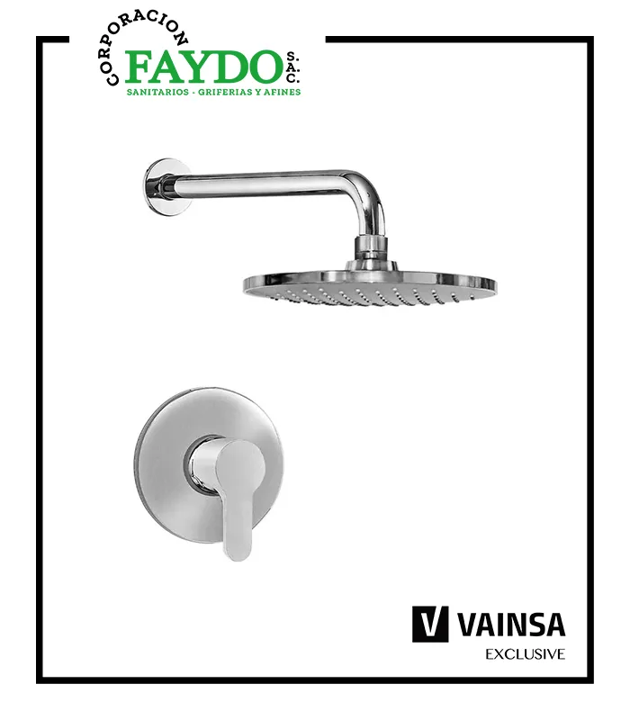 Mezcladora Monocomando Para Ducha Con Salida Maui Vainsa