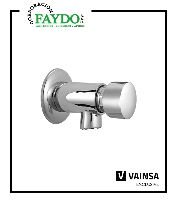 Llave Para Lavatorio A La Pared Temporizada Vainsa