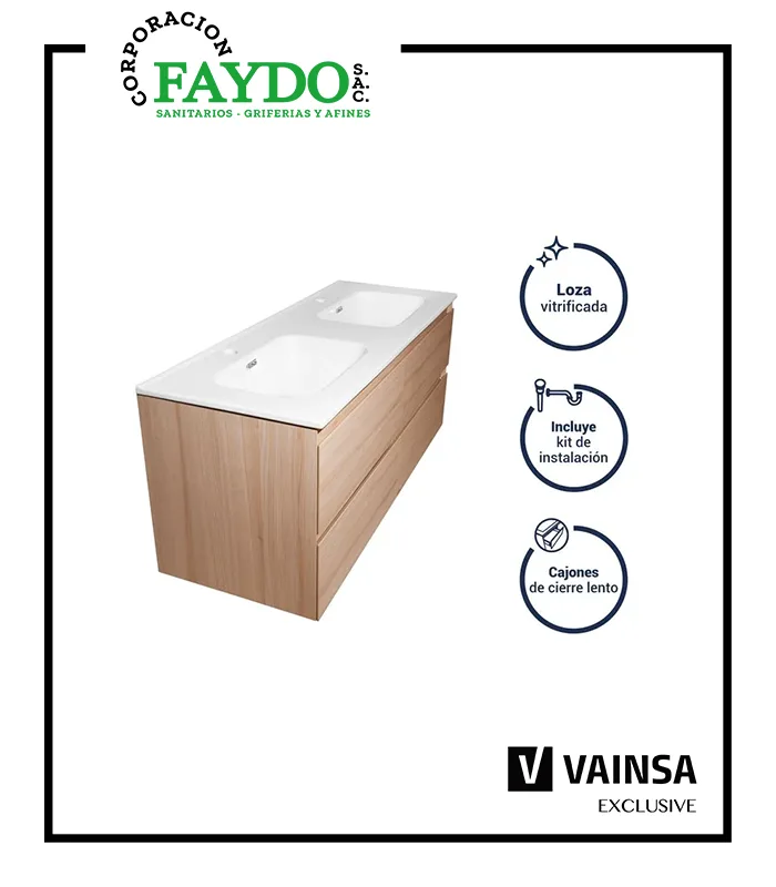 Vanitorio Manhattan Sand Con Ovalin Vainsa