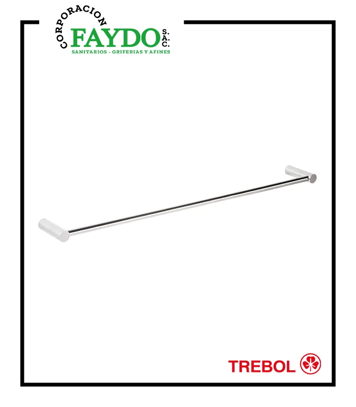 Toallero Barra Cromado Trebol
