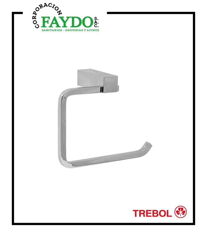 Porta Papel Minimalista Trebol