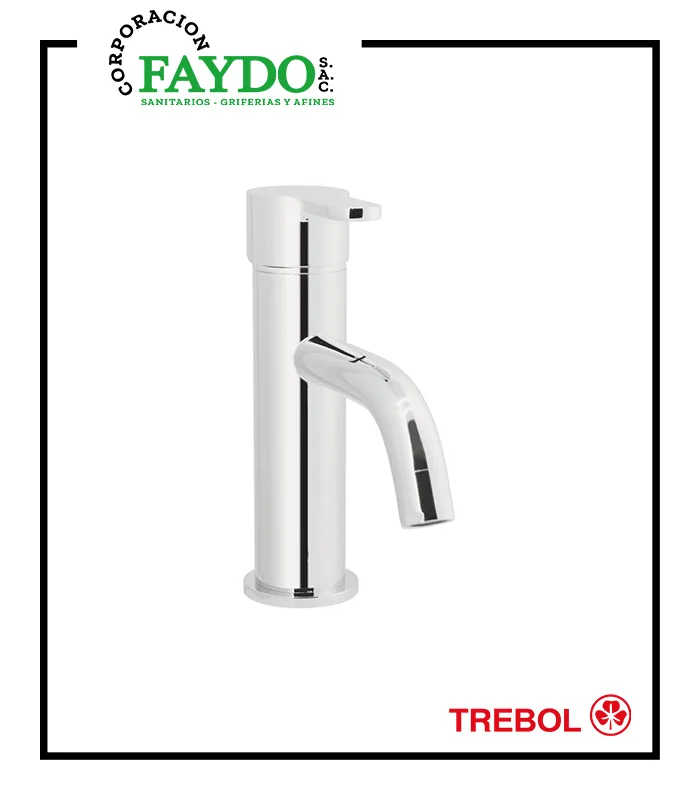 Llave De 1/2″ Lavatorio Pico Bajo Belize Trebol