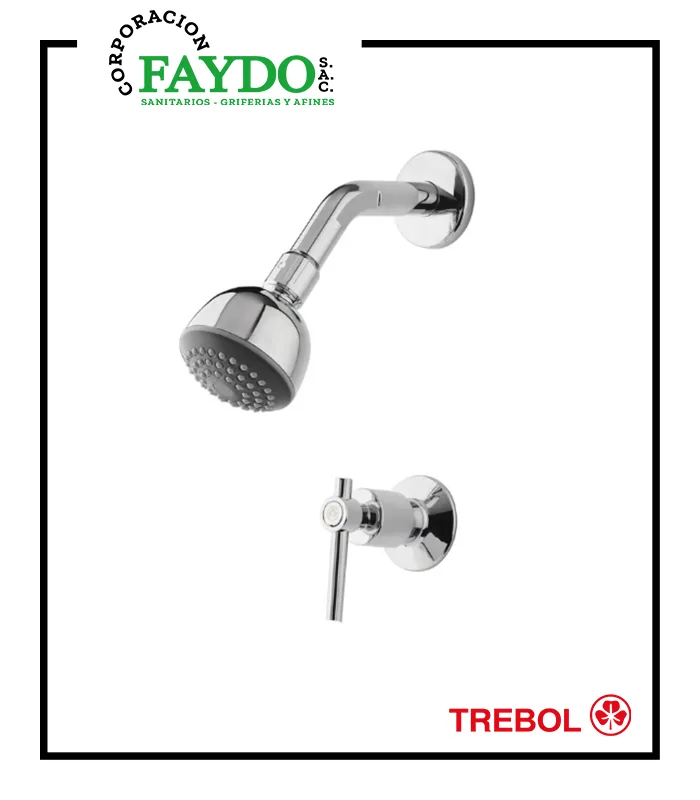 Llave De 1/2″ De Ducha Calvin Trebol