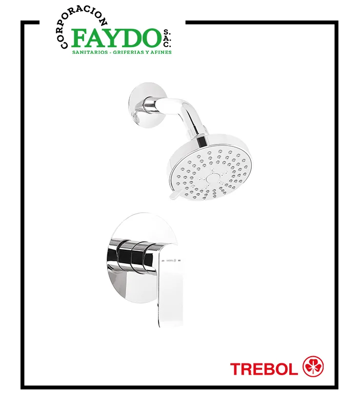 Mezcladora Ducha Monocomando Cambria Trebol