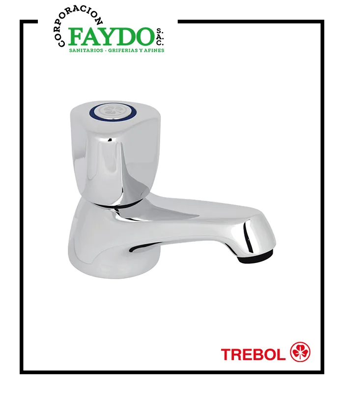 Llave De 1/2″ Lavatorio Neoplus Trebol