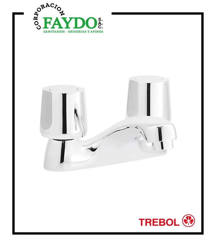Mezcladora 4″ De Lavatorio Saona Trebol
