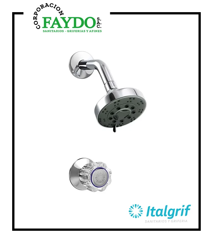 Llave Para Ducha Con Salida Tecno Aruba Italgrif