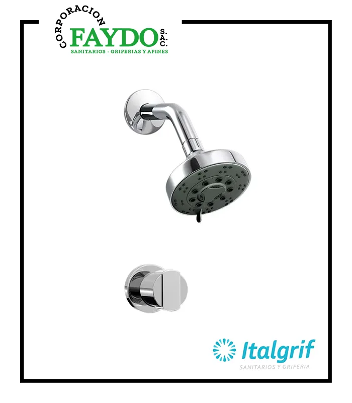 Llave Para Ducha Con Salida Tecno Buzios Italgrif