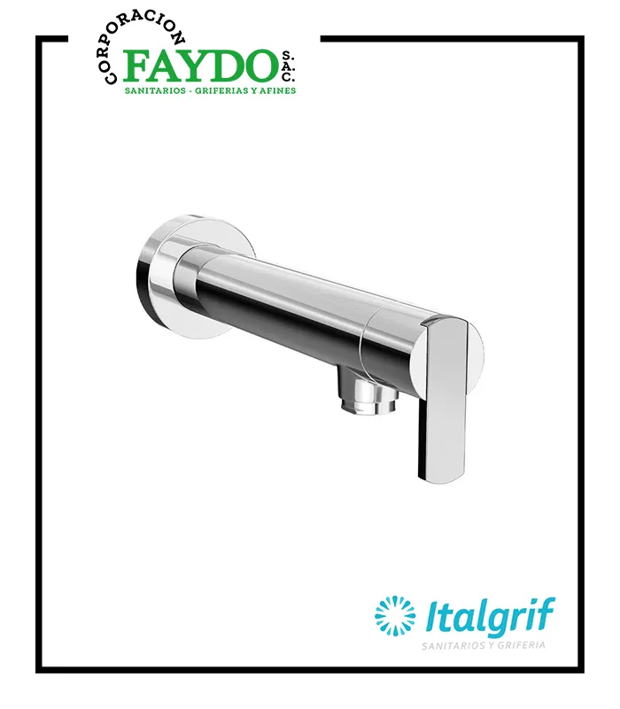 Llave Para Lavatorio A La Pared Buzios Lever Italgrif