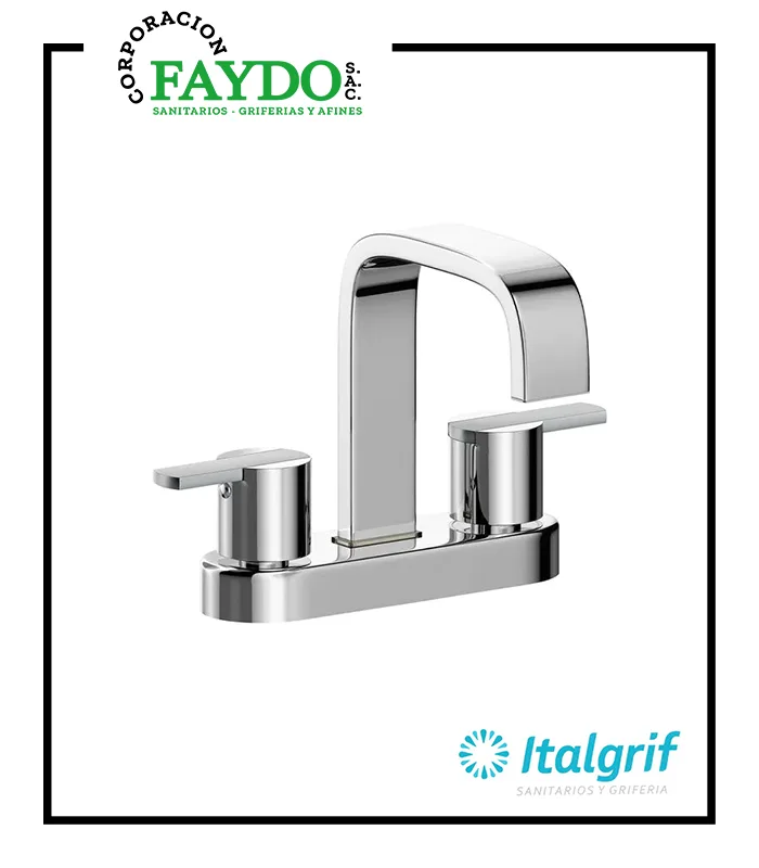 Mezcladora 4″ Para Lavatorio Buzios Lever Italgrif