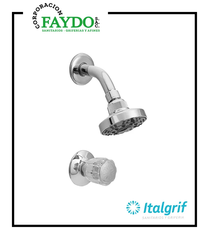 Llave Para Ducha Con Salida Tecno Galapagos Italgrif