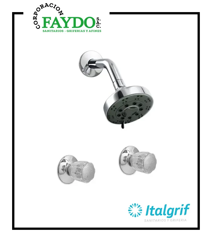 Mezcladora Para Ducha Con Salida Tecno Galapagos Italgrif
