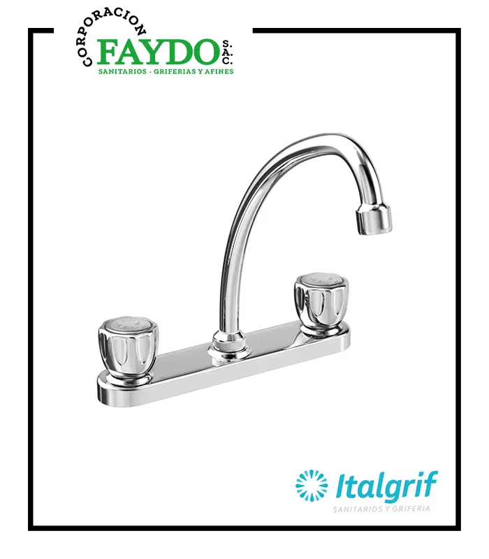 Mezcladora Para Lavadero Al Mueble Vallarta Italgrif